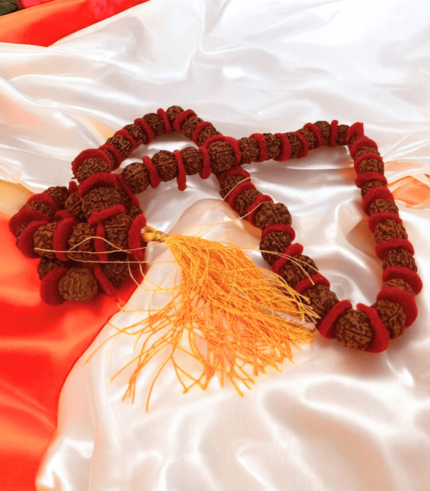 Authentic Panchamukhi (five-faced) Rudraksha Mala