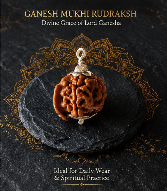 Ganesh Mukhi Rudraksha - Lab Certified
