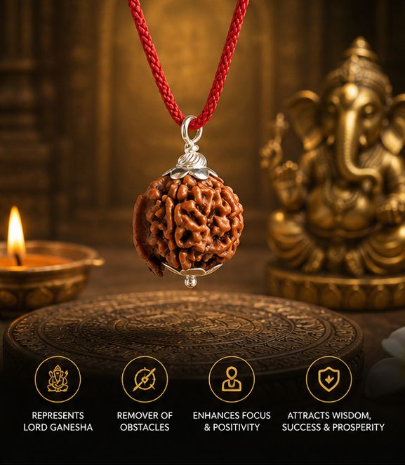 Ganesh Mukhi Rudraksha - Lab Certified - Image 4