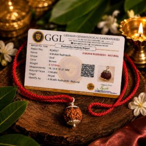 4 Mukhi Rudraksh Mala