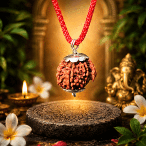 Ganesh Mukhi Rudraksha Mala- Lab Certified